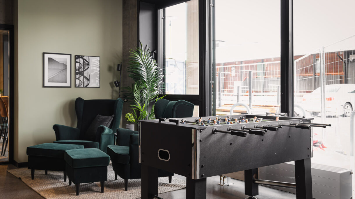 Forballbord og godstoler