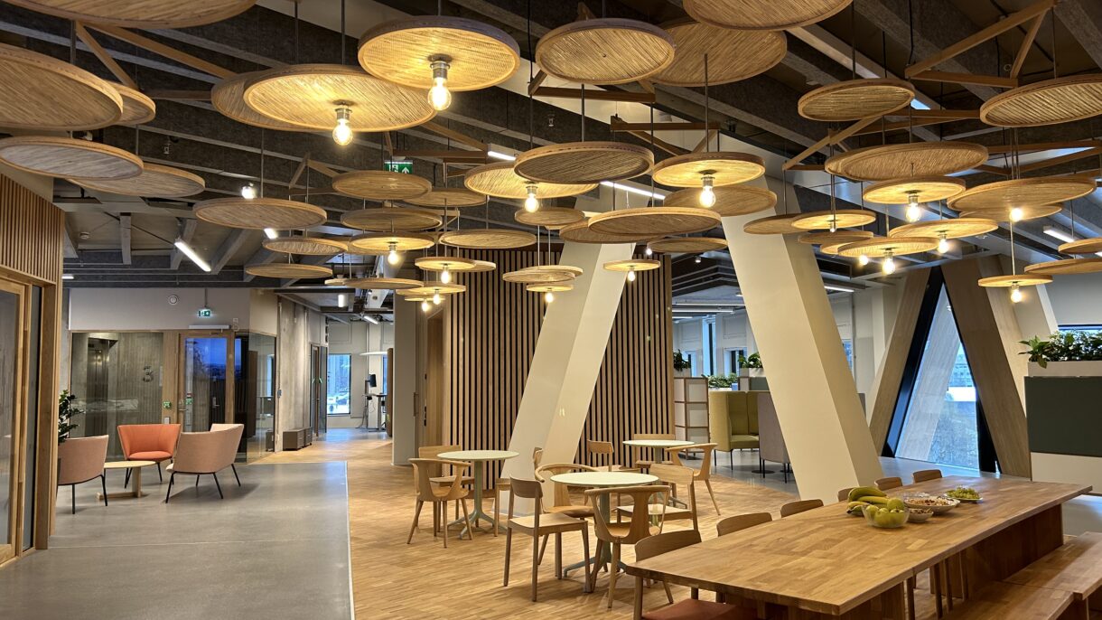 Nå kan du bli med inn i kjendisbygget Vertikal Nydalen. Foto: FutureBuilt