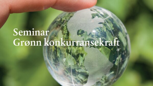 Seminar om grønn konkurransekraft