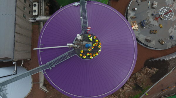 Den magiske fabrikken. Foto: Greve Biogass