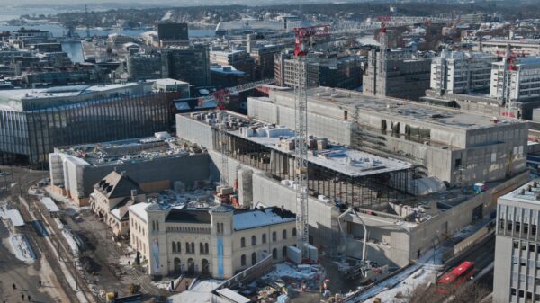 Nå kan du besøke byggeplassen til det nye nasjonalmuseet. Foto: Ken Opprann