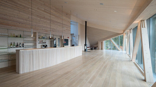 Gvepseborg restaurant, Tinn. Arkitekter: Context as. Foto: Per Berntsen