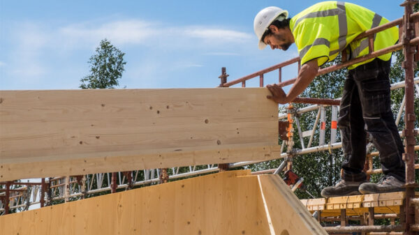 Byggeplassbefaring Ulsholtveien 31. Foto: Tove Lauluten