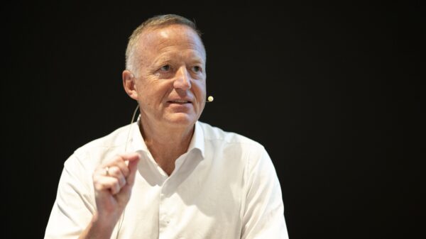 Harald V. Nikolaisen, avtroppende direktør i Statsbygg, deltok på FutureBuilts topplederkonferanse i juni. Foto: Torbjørn Tandberg