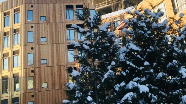 Vertikal Nydalen er et av prosjektene du kan oppleve på byggeplassbefaring neste år. Utbygger: Avantor. Arkitekt: Snøhetta.