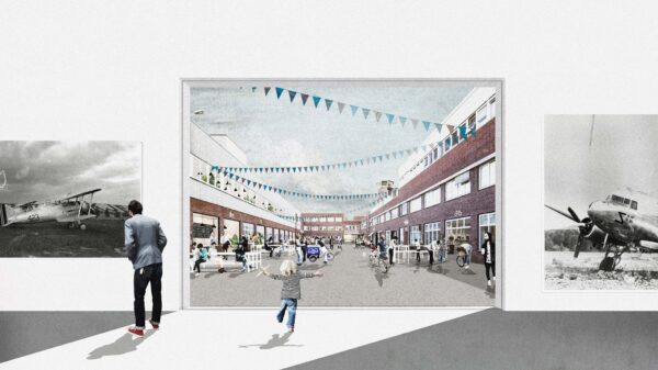 Tårnet senter skal bli et forbildeprosjekt i FutureBuilt. Ill.: Asplan Viak