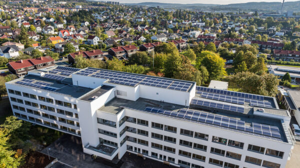 Økern sykehjem solceller Tove Lauluten