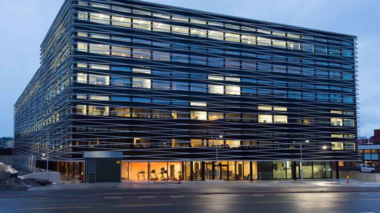 Østensjøveiem 27 gateperspektiv