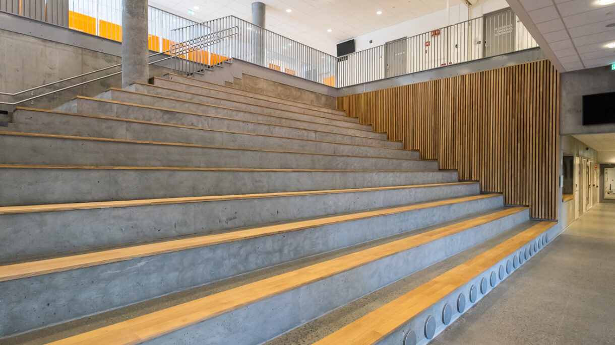 Bjørnsletta skole amfi Fotograf Tove Lauluten