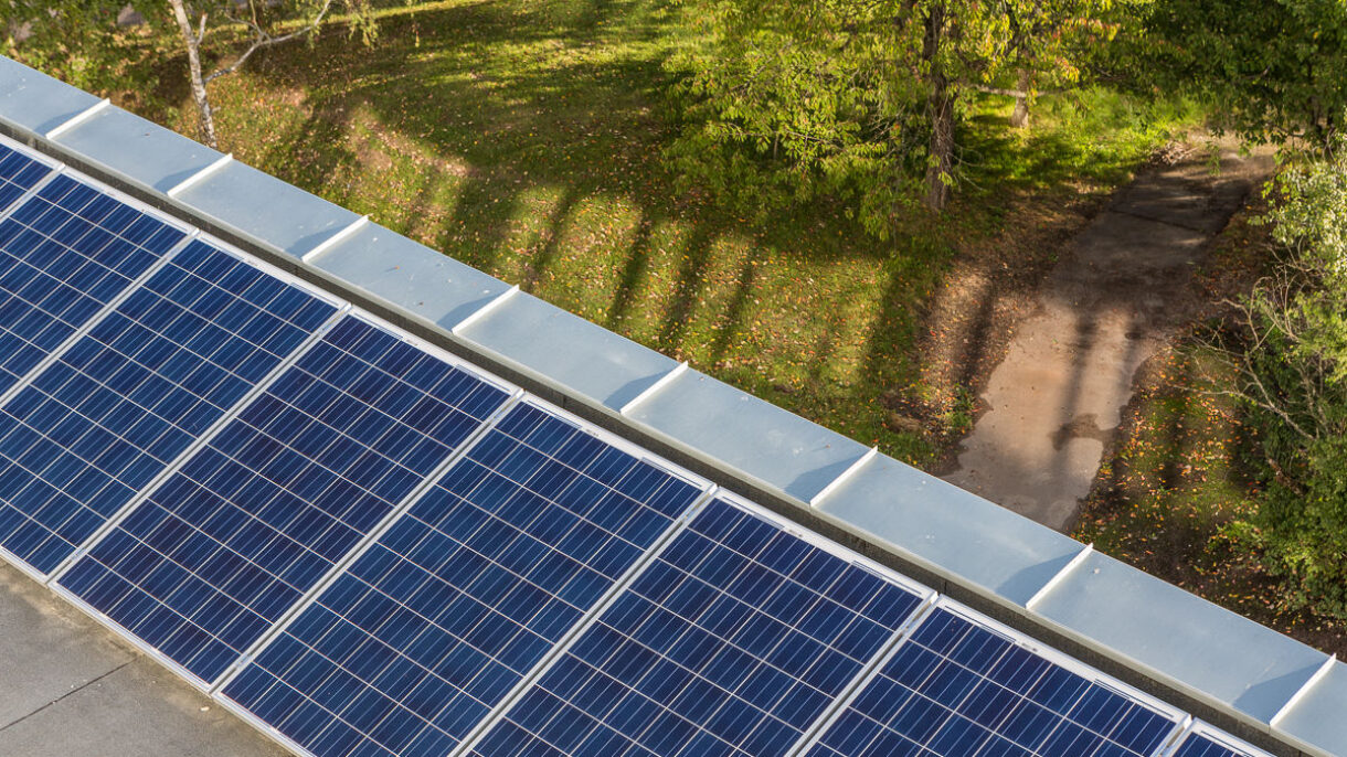 Solceller Økern sykehjem foto Tove Lauluten